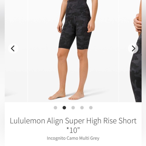 Lululemon Align Super High Rise Short 10” Size 4 - Picture 1 of 5